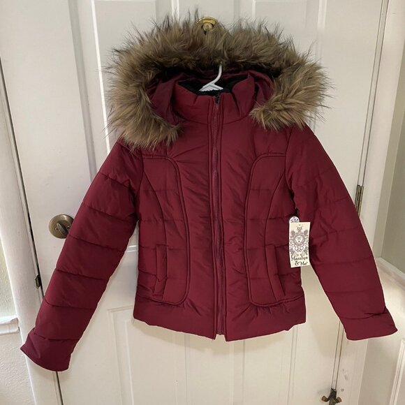 Maralyn & Me - Quilted Coat - Wine Red - NWT - Picture 11 of 11